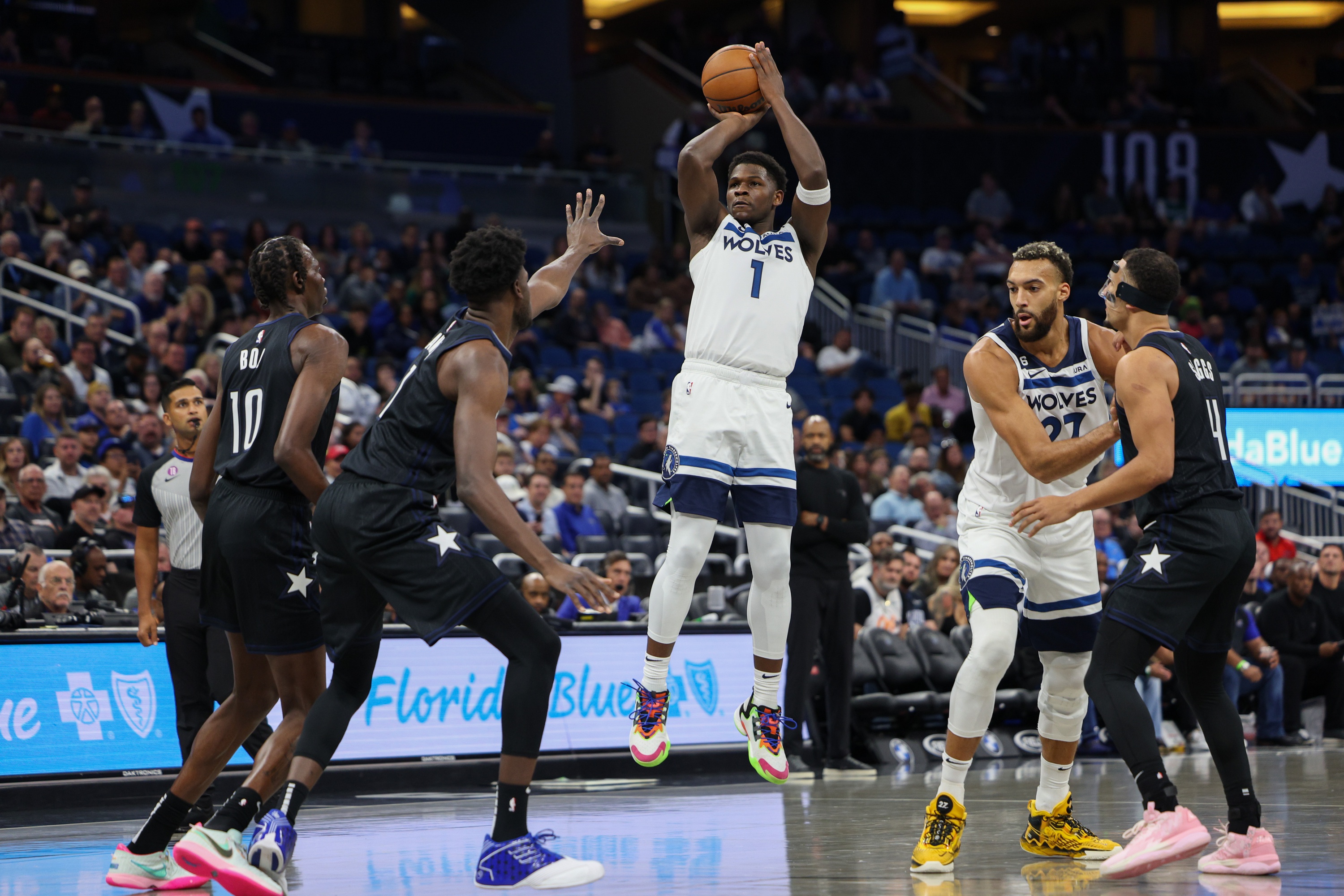 Ant leads Timberwolves to victory over shorthanded Magic - Sports ...