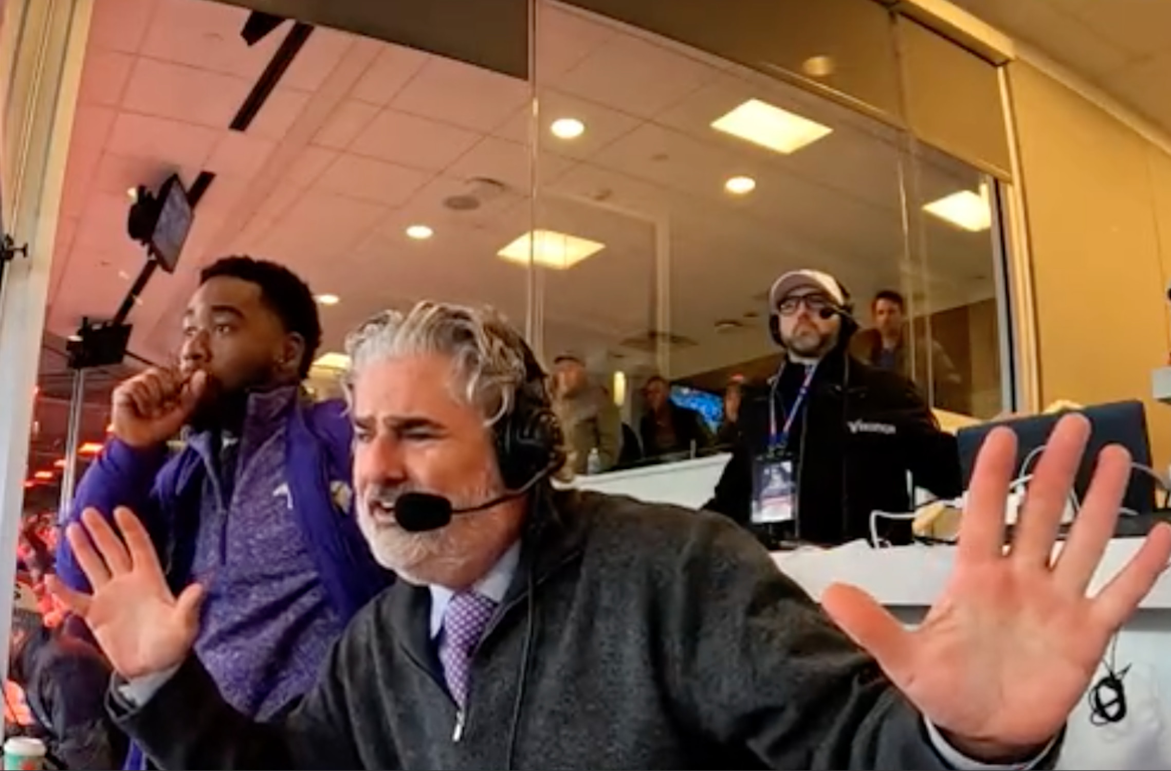 Pat McAfee on Vikings announcer Paul Allen: 'His head and his eyebrows'  - Sports Illustrated Minnesota Sports, News, Analysis, and More