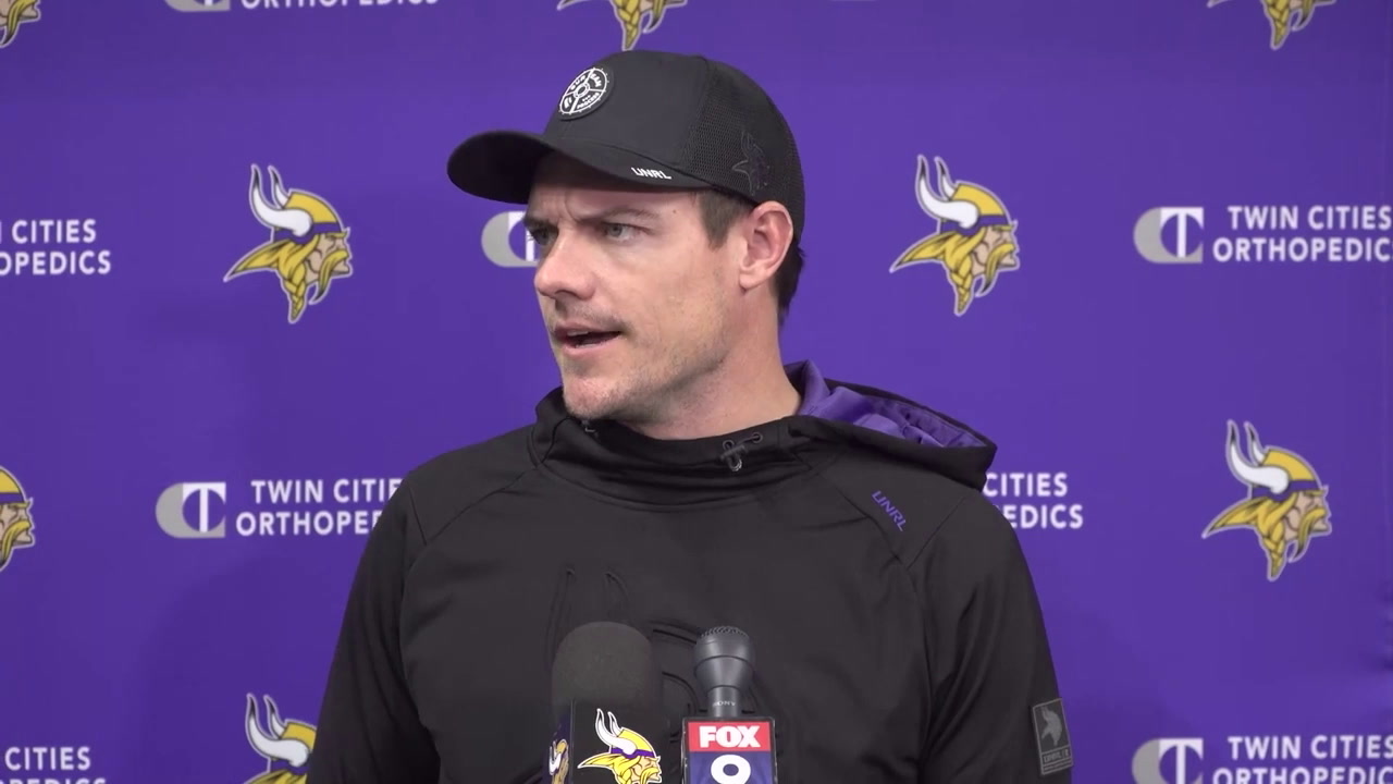 Kevin O'Connell on the Vikings injury report heading into Sunday ...