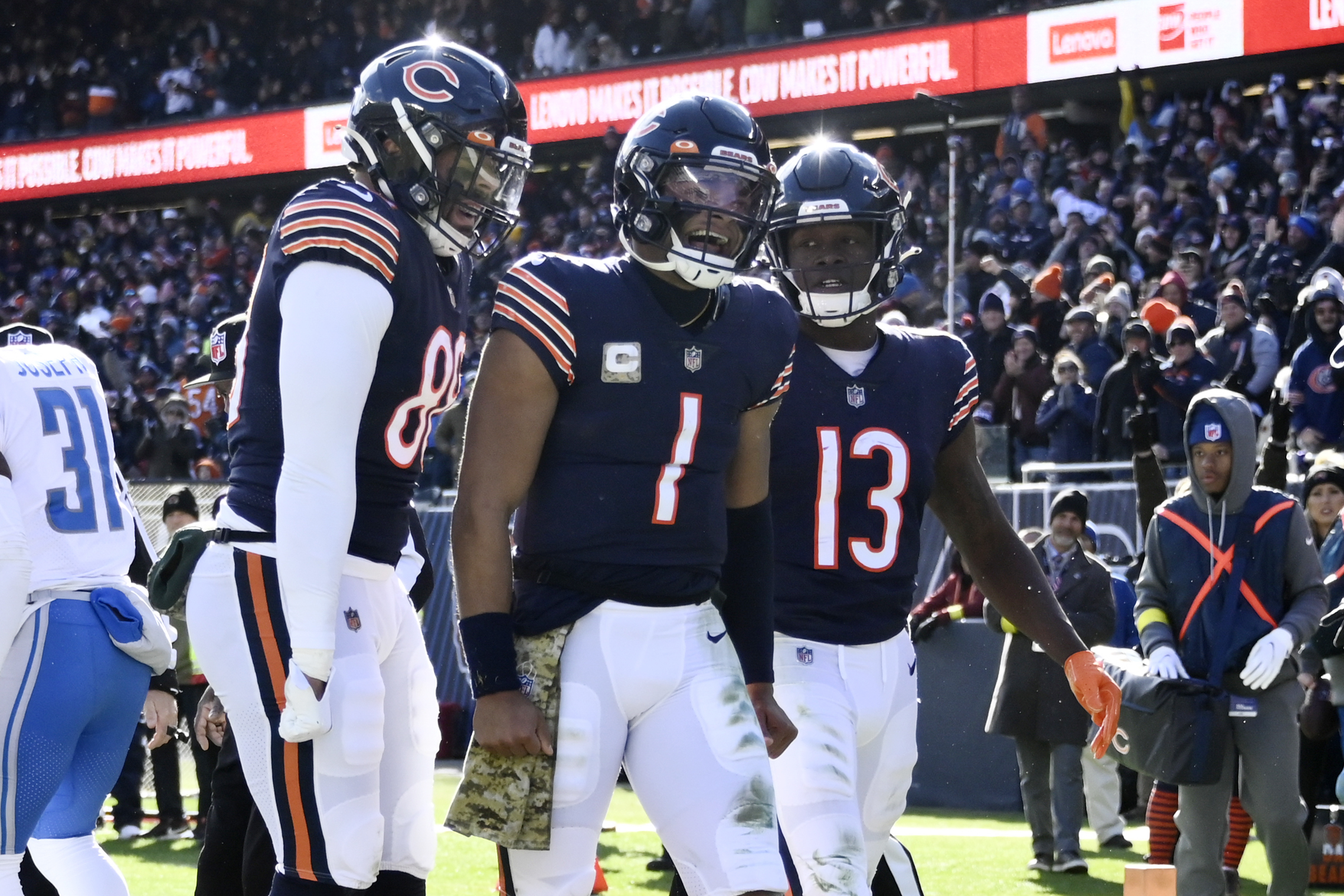 Three Chicago Bears the Atlanta Falcons must shutdown in order to win