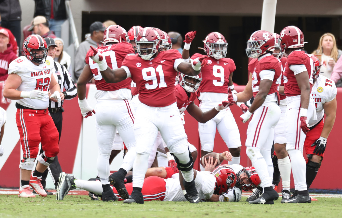 Alabama Defense Creates Season-High Turnovers in Shutout Win