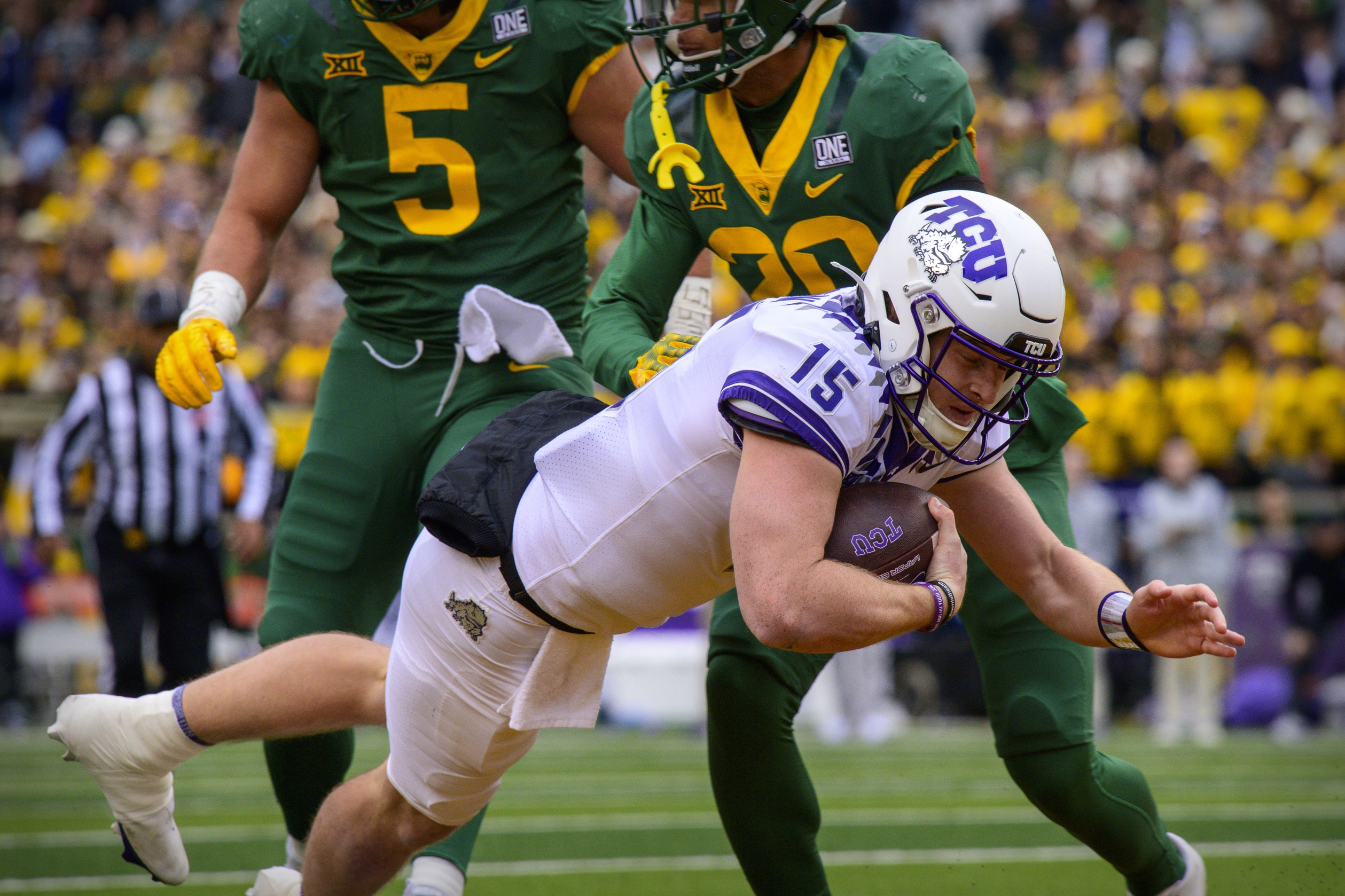 TCU Football: Baylor Halftime Report - Sports Illustrated TCU Killer ...