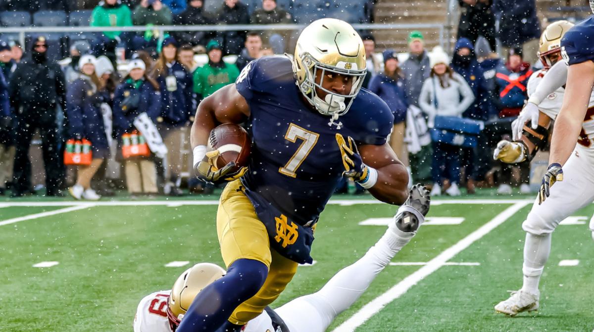 Notre Dame Season Preview Running Back Room Is Talented, But Questions