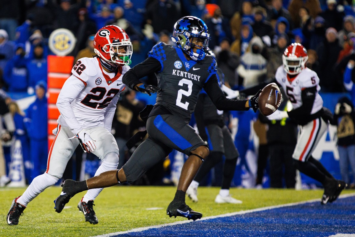 Barion Brown Dazzles Late For Kentucky In 16-6 Georgia Loss - Sports ...