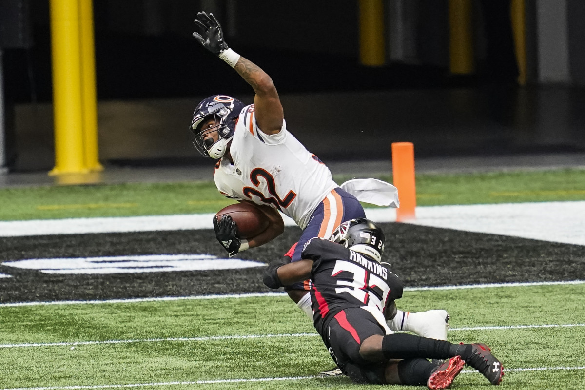 Justin Fields Chicago Bears 555 Rush Yds over his last 5 game