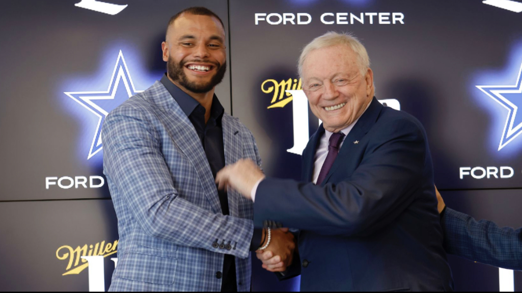 Dak Prescott As Cowboys QB? '10 More Years! Jerry Jones Says - BVM Sports