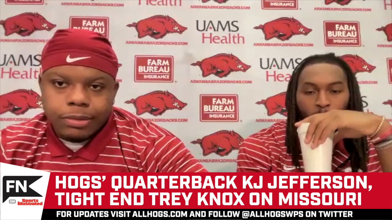 Kj Jefferson Trey Knox Look Ahead To Missouri Game Sports Illustrated All Hogs News Analysis 2724