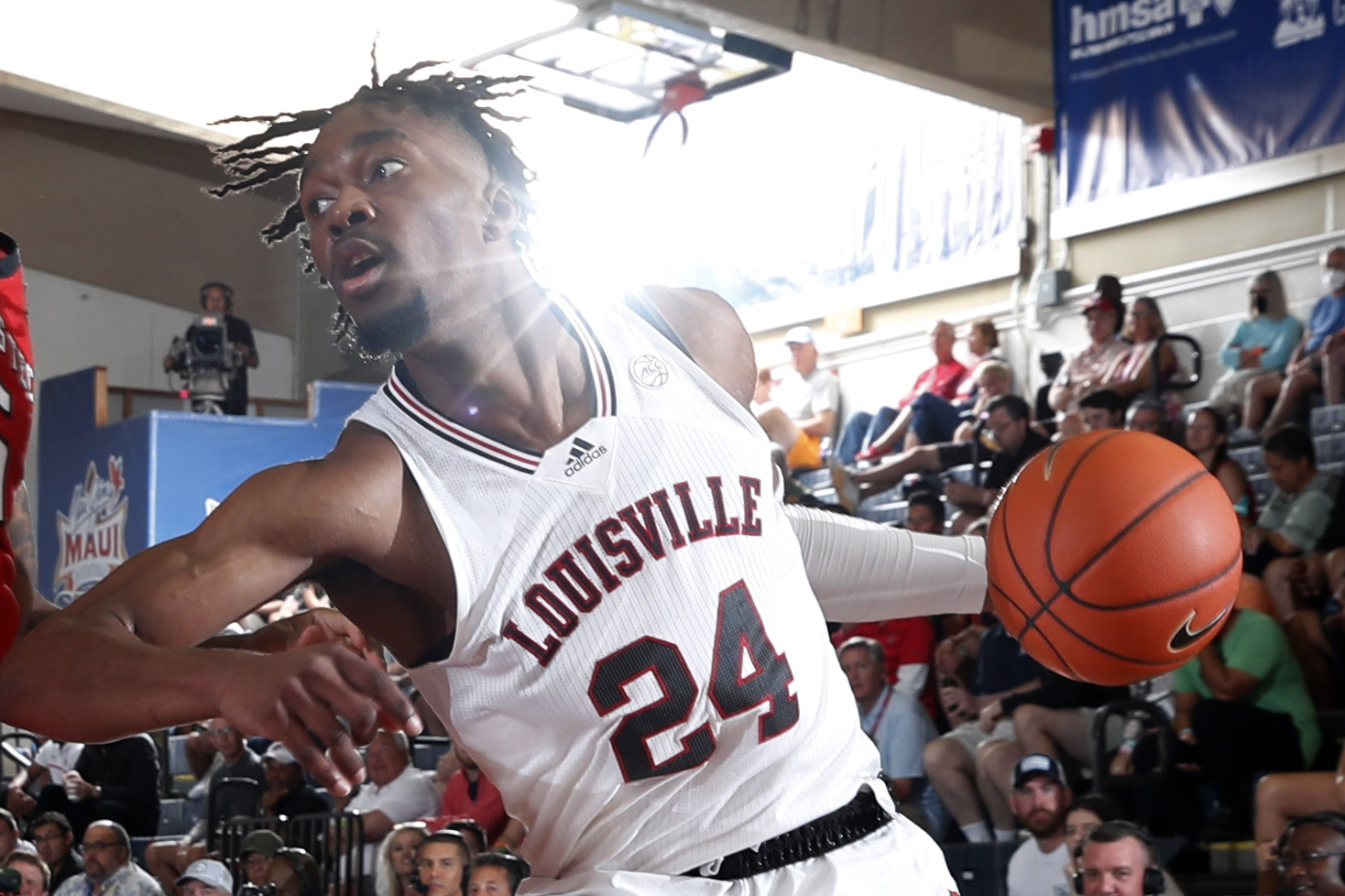 Men's adidas White Louisville Cardinals Basketball Rivalry Game