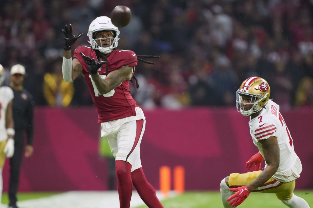 Saints-Cardinals No House Advantage TNF Picks: DeAndre Hopkins O/U 59.5  Yards