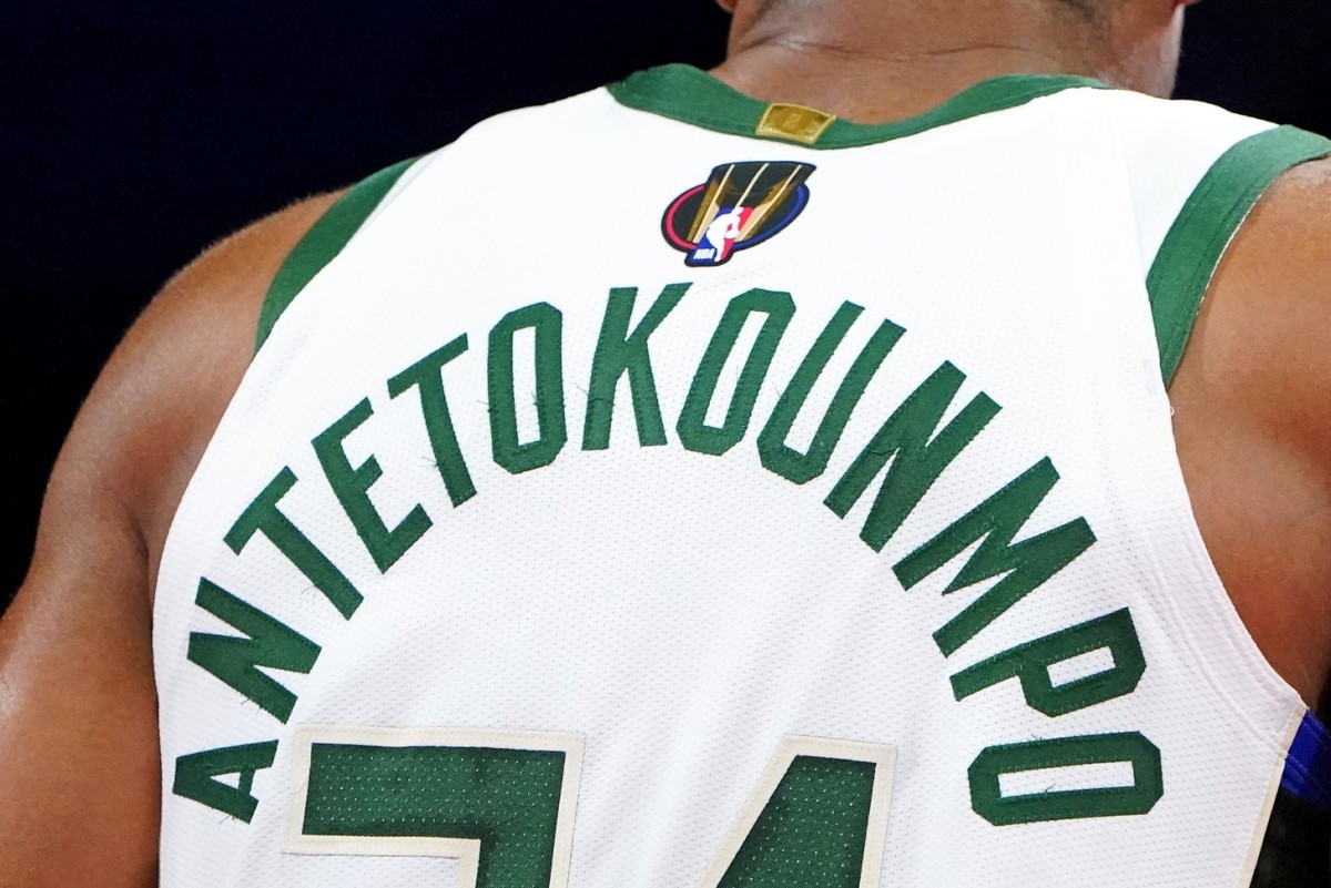 Giannis Antetokounmpo ranks fifth on the list of the NBA's top-selling ...