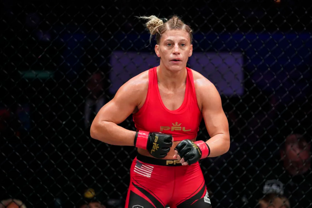 Former PFL lightweight champion Kayla Harrison makes her UFC debut at UFC 300 on April 13.