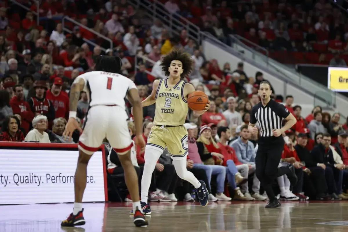 Georgia Tech point guard Nait George