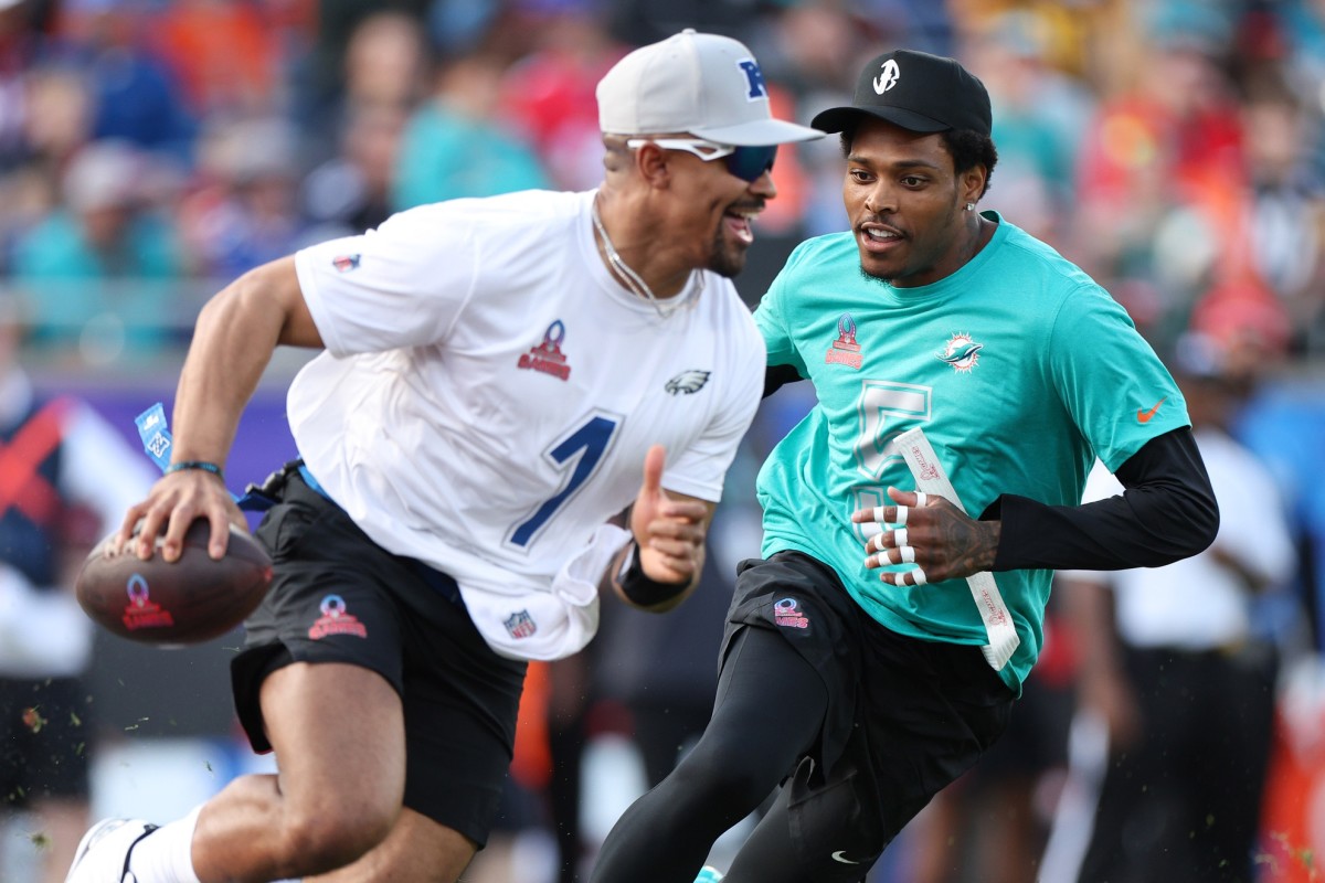 Jalen Hurts at Pro Bowl