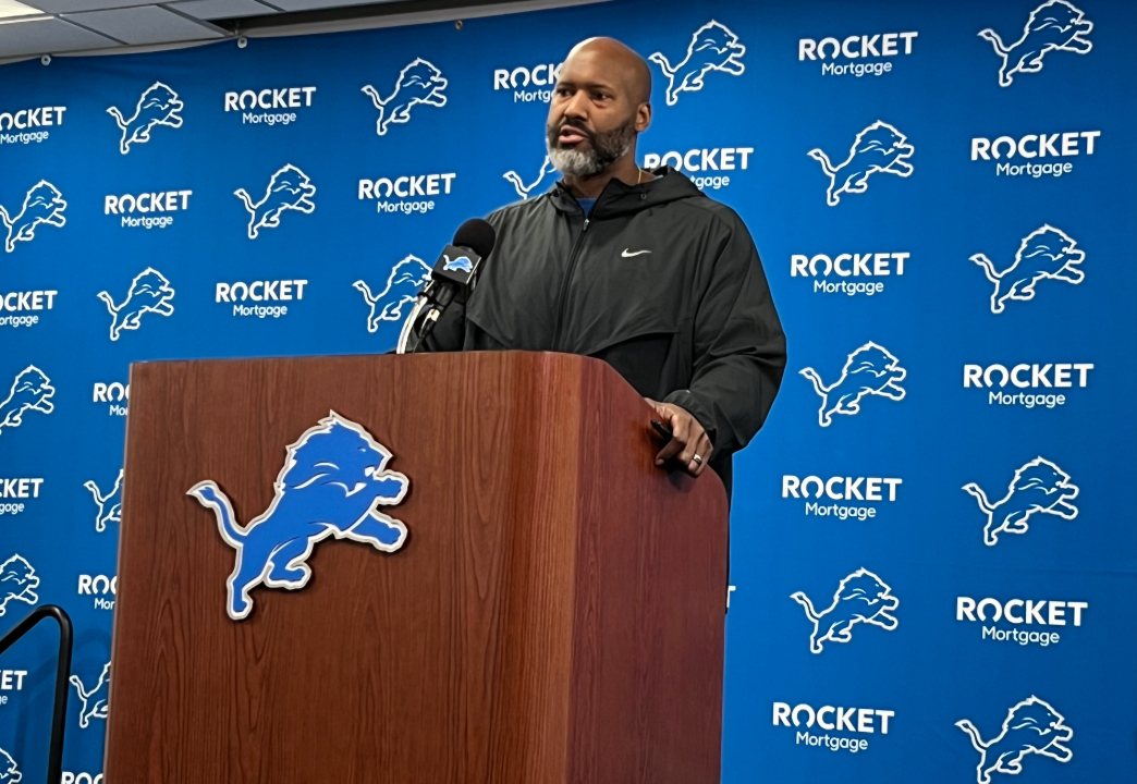 Detroit Lions general manager Brad Holmes.