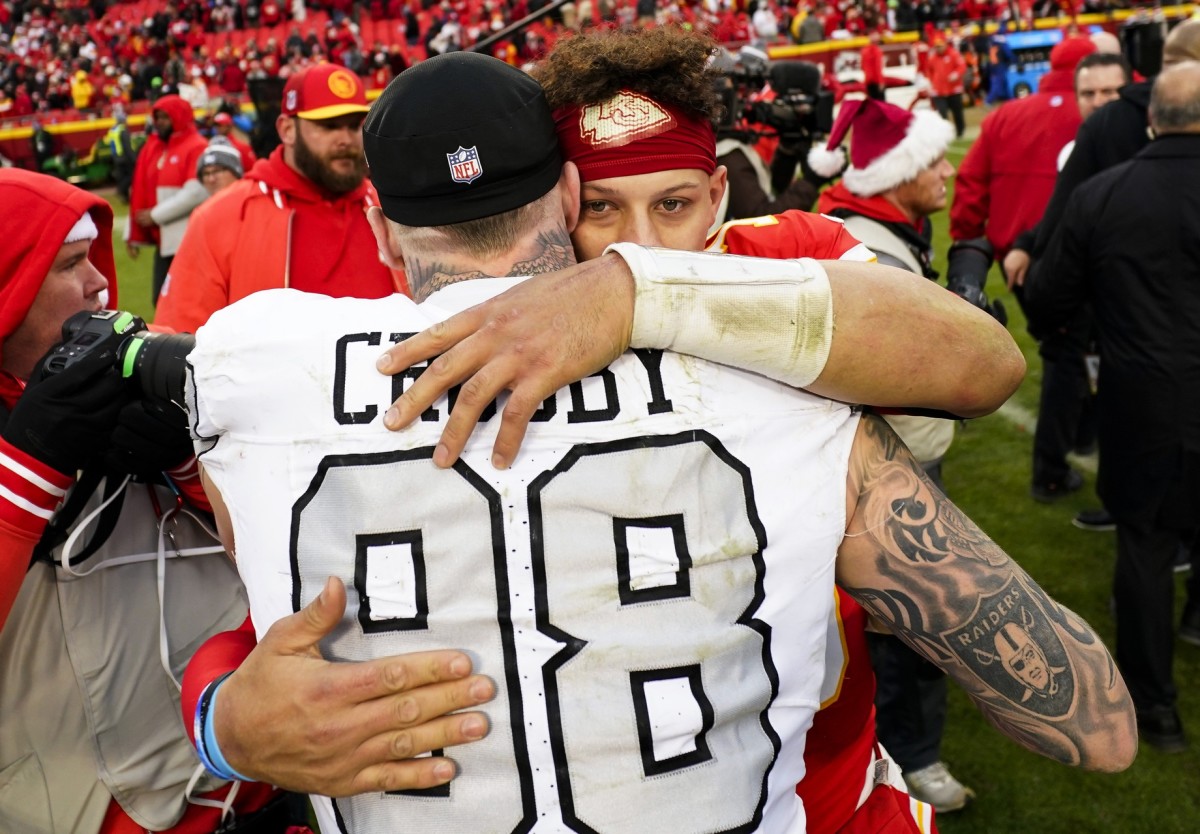 Las Vegas Raiders edge rusher Maxx Crosby talks about the Kansas City Chiefs' culture