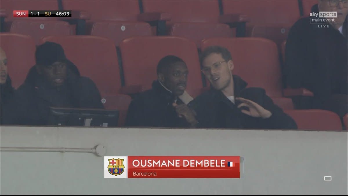 Ousmane Dembele at Sunderland