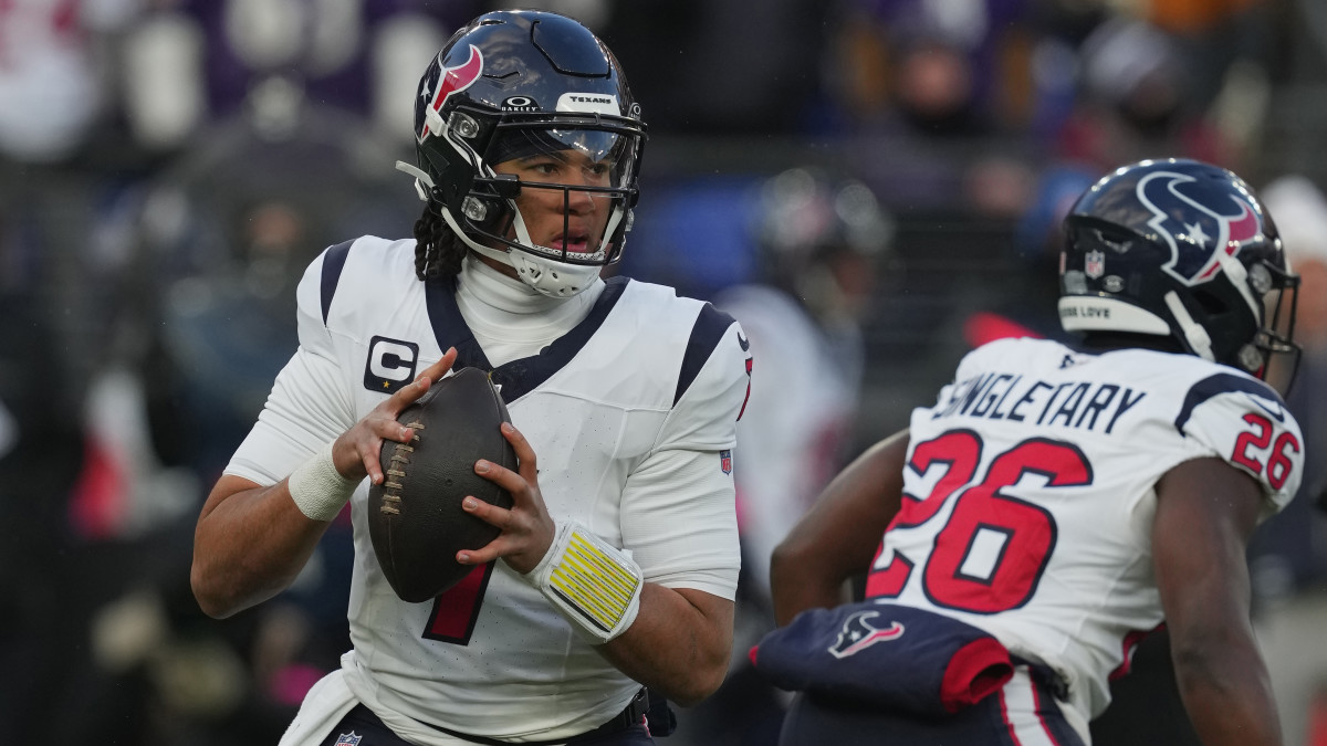 Houston Texans quarterback C.J. Stroud.