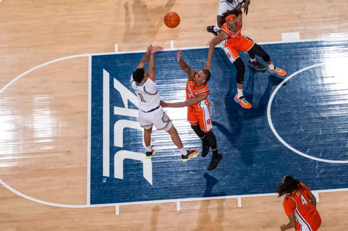 Georgia Tech guard Kyle Sturdivant vs Syracuse