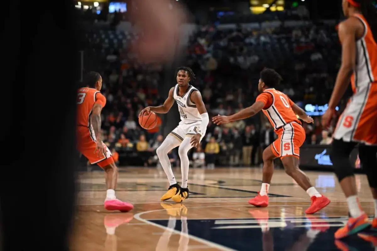 Georgia Tech guard Miles Kelly vs Syracuse