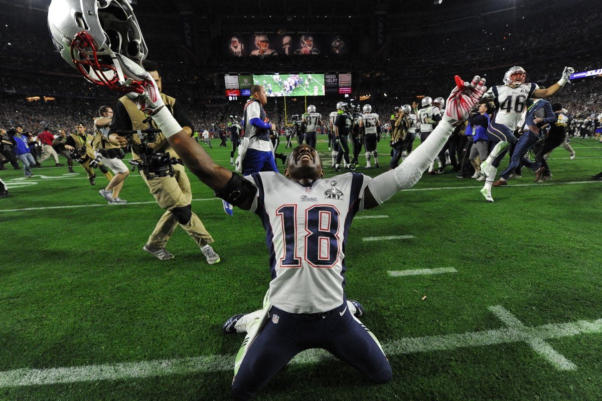 New England Patriots legend Matthew Slater