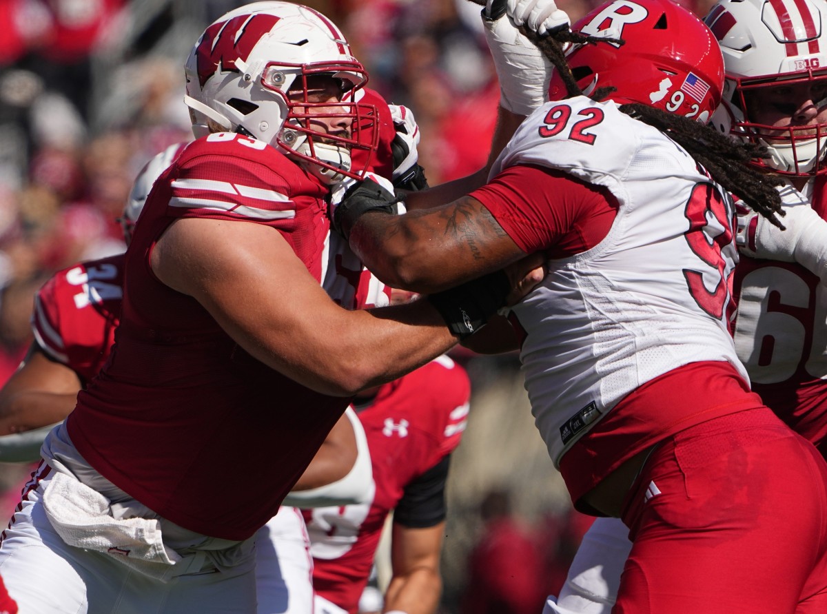 With all the injuries the Las Vegas Raiders suffered on the offensive line last year, it's crucial they add versatile players like center Tanor Bortolini of Wisconsin this offseason.