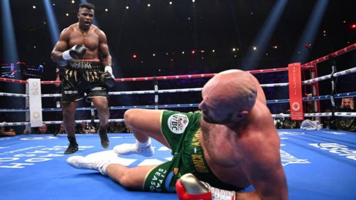 Francis Ngannou says Anthony Joshua won