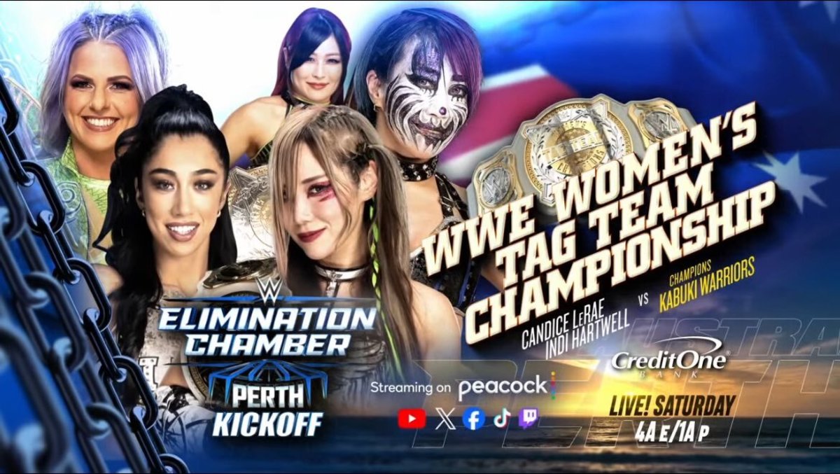 Wwe Elimination Chamber 2024 Womens Tag Team Title Match 