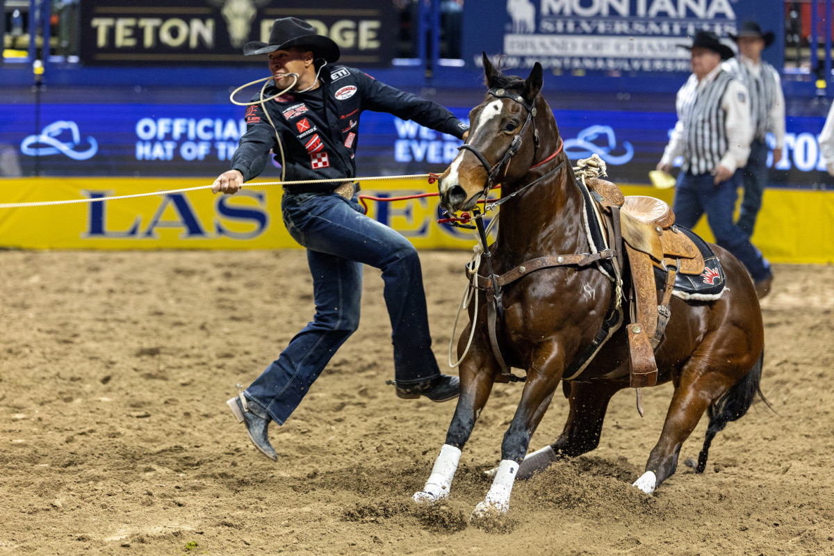 Shad Mayfield at the 2023 NFR.