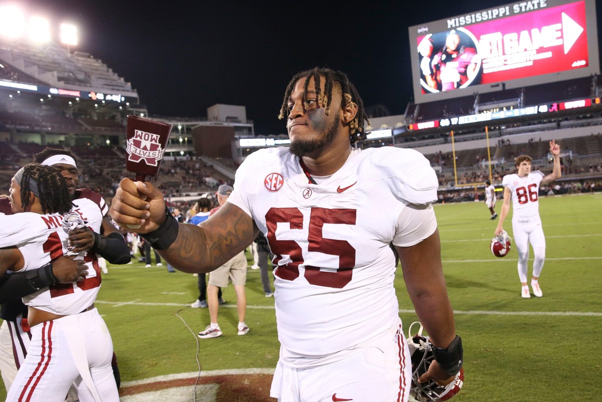 J.C. Latham is considered the best correct tackle in the 2024 NFL Draft and could be a stellar bookend for the Las Vegas Raiders for years.