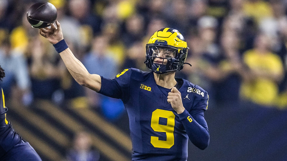 JJ McCarthy Will Throw At NFL Combine - Sports Illustrated Michigan ...