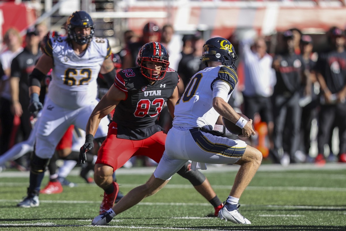 Utah defensive end Jonah Elliss could be a good fit for the Las Vegas Raiders in the 2024 NFL Draft.