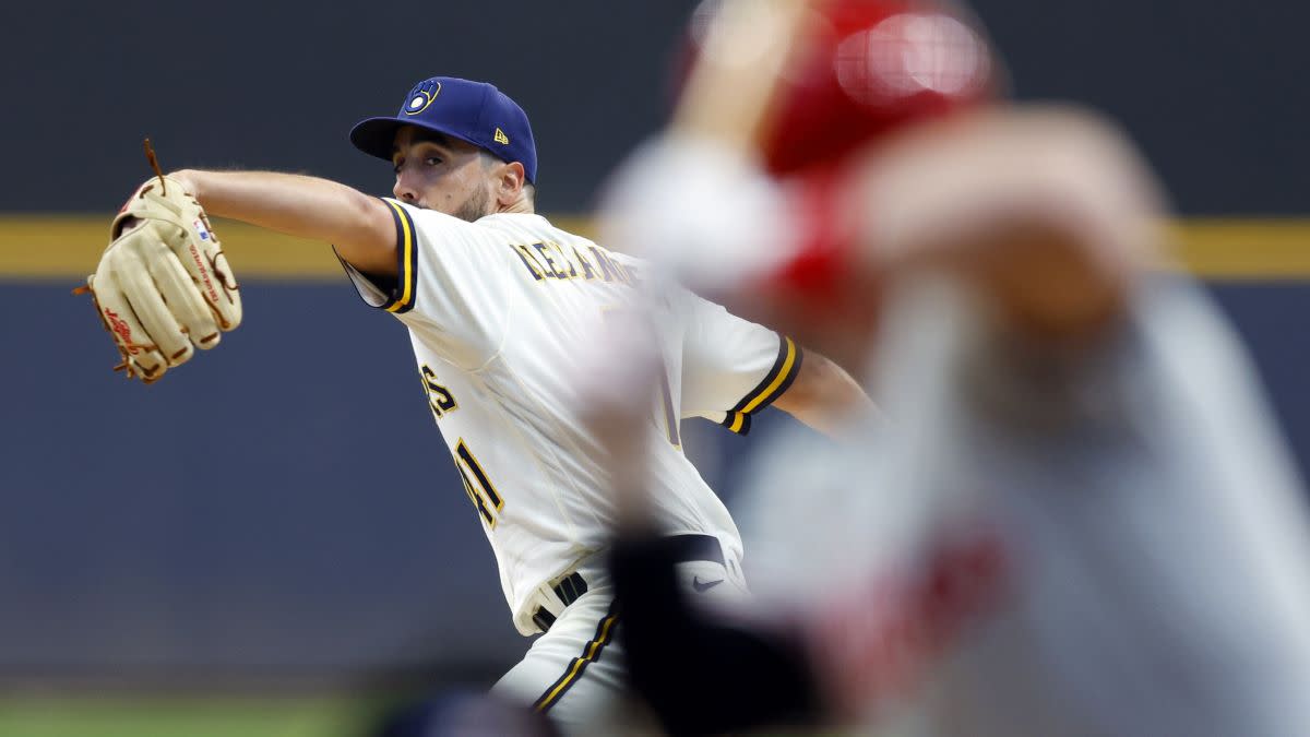 Red Sox Officially Sign Ex-Brewers Hurler To Bolster Pitching Depth ...