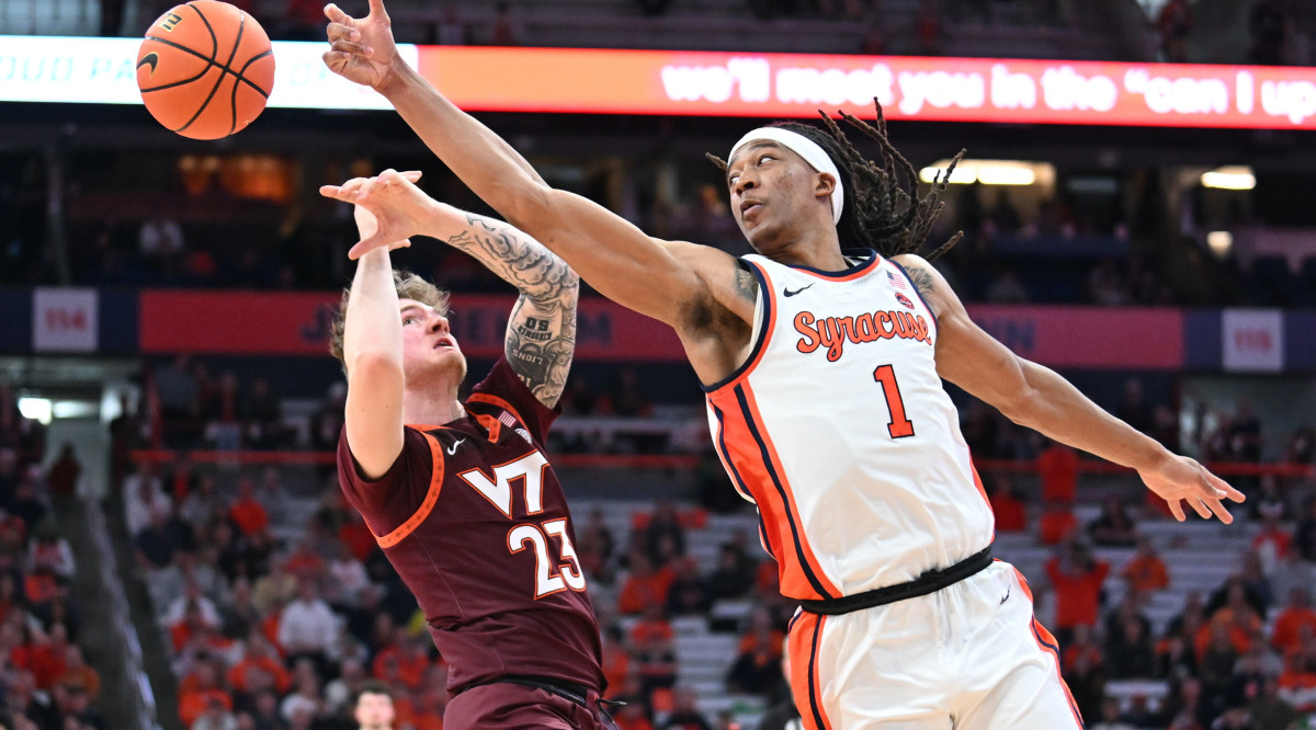 Judah Mintz Leads Syracuse Past Virginia Tech - Sports Illustrated ...