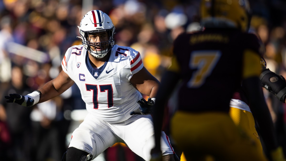 Packers Pick Arizona Offensive Tackle Jordan Morgan in Mel Kiper Mock ...