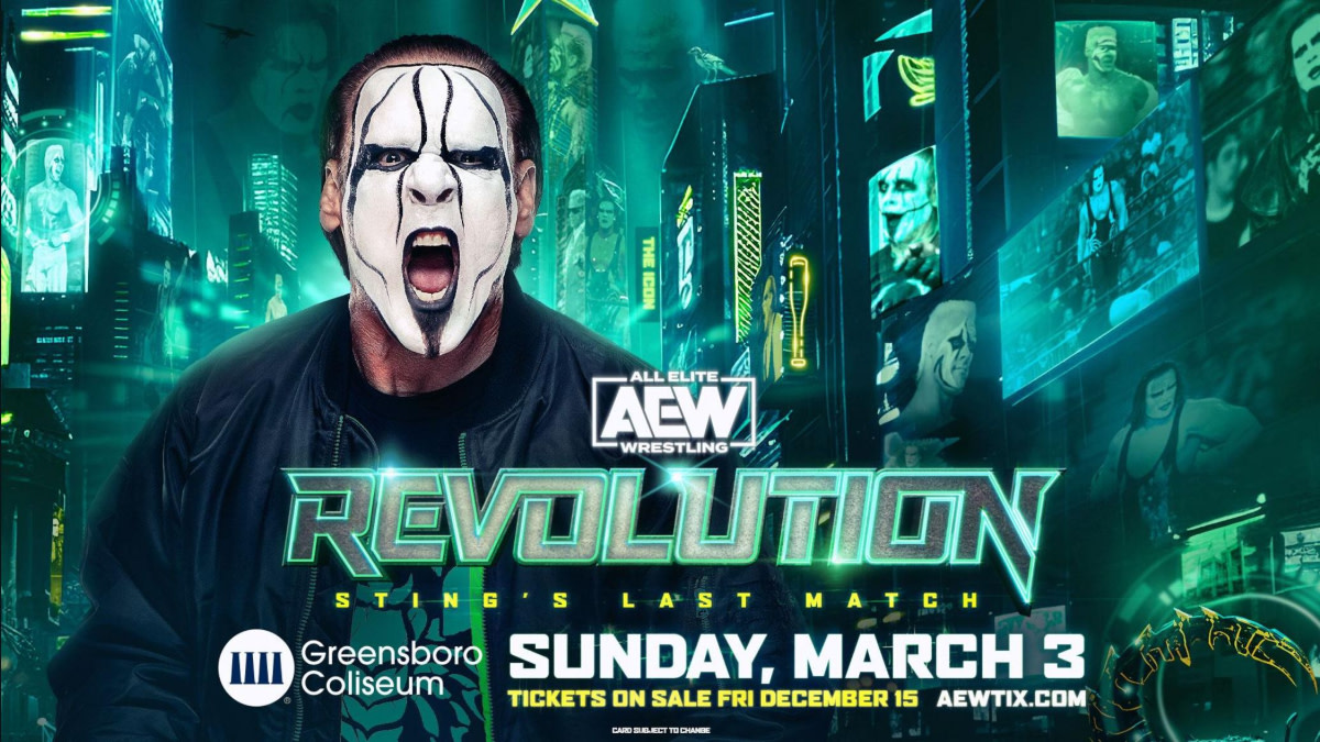 AEW Revolution 2024 Start Time, Date, Match Lineup, & Sting's