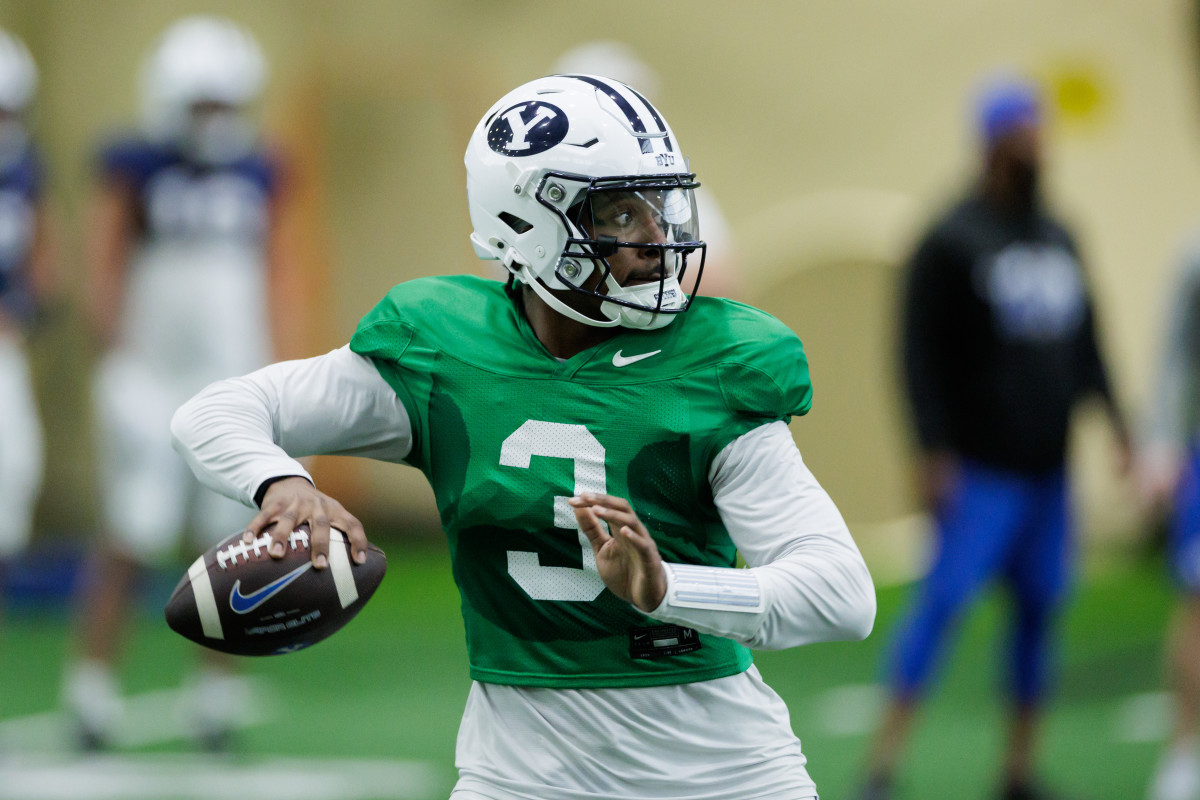 BYU's Quarterbacks Were Live During Friday's Practice - BYU Cougars On ...