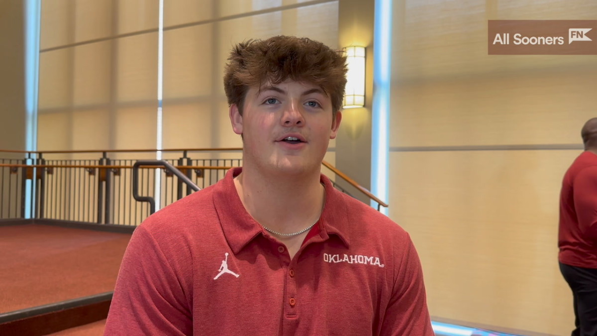 WATCH: Oklahoma DL Wyatt Gilmore Spring Media Day - Sports Illustrated ...