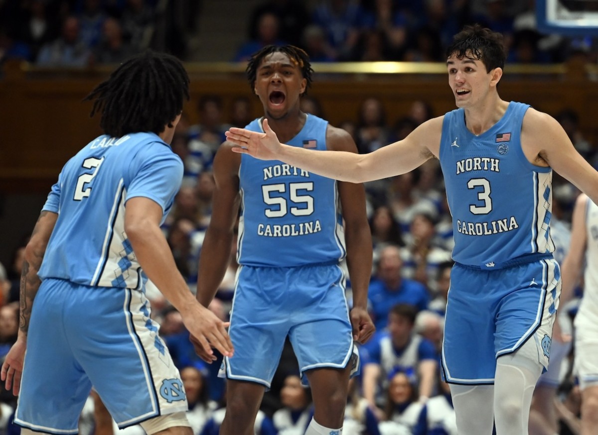 Unc Copies Pitt Panthers Star Blake Hinsons Duke Celebration Sports