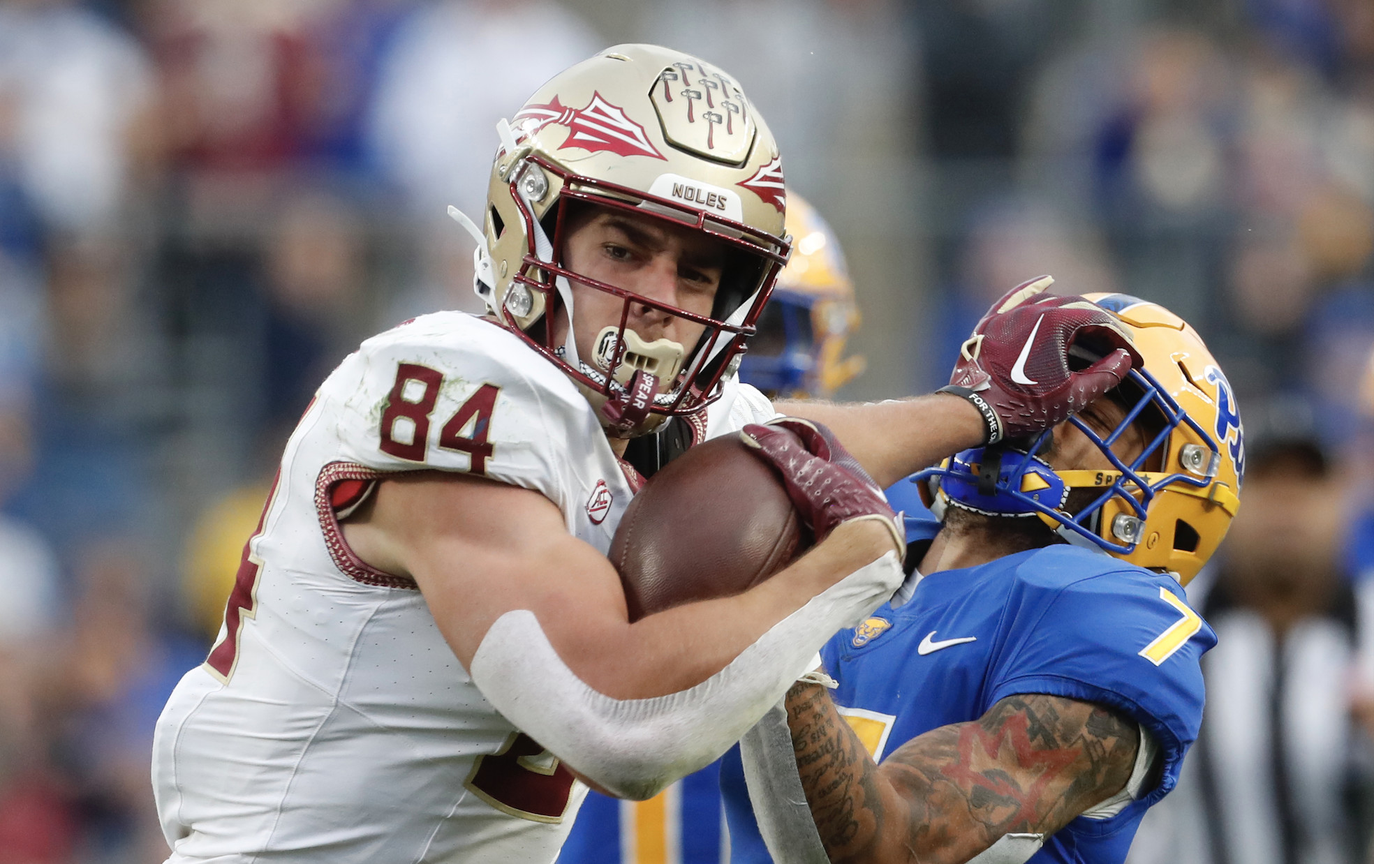 FSU Reunites With Former Tight End Markeston Douglas