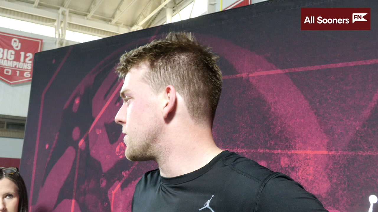 WATCH TE Austin Stogner Oklahoma Pro Day Interview Sports