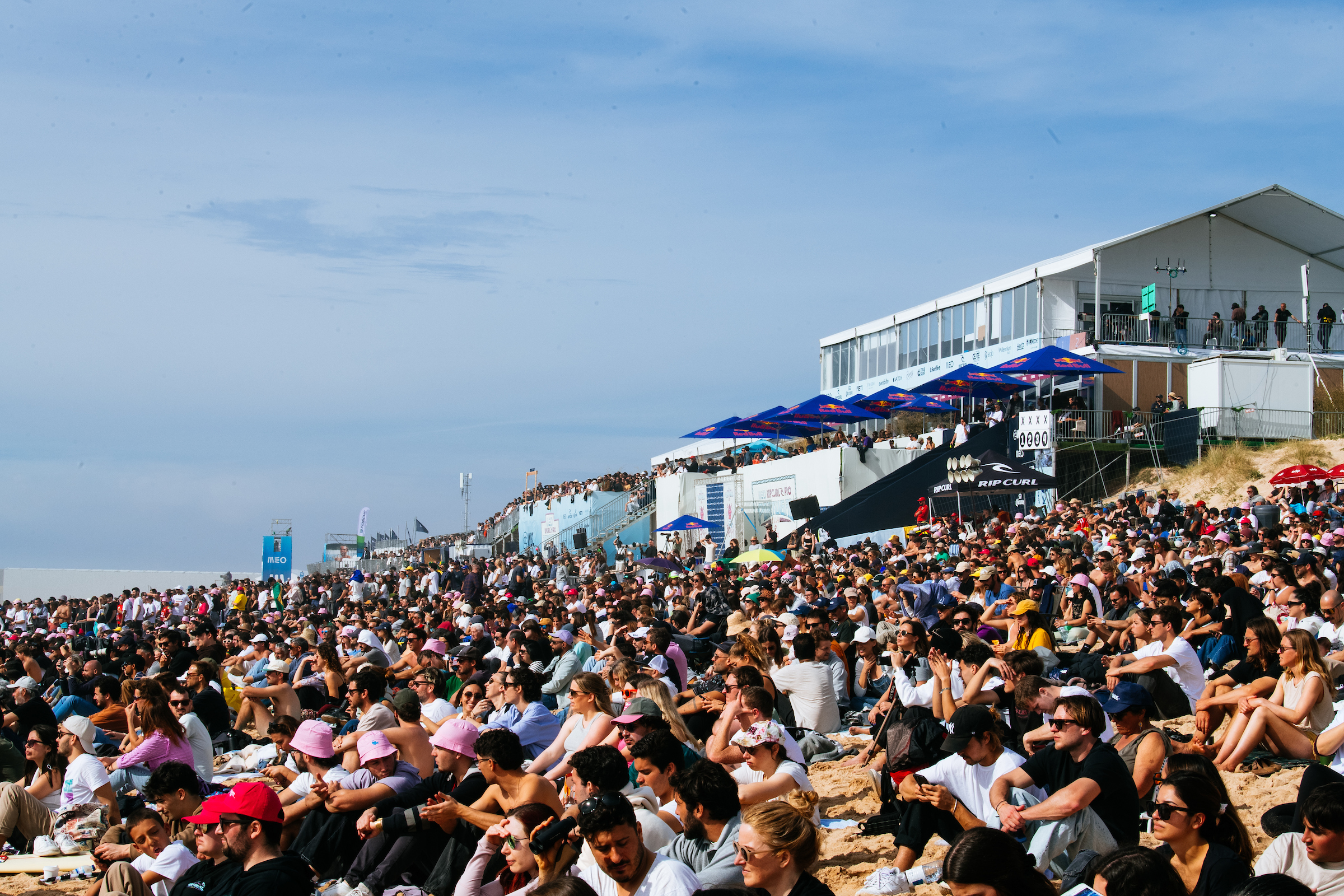 The MEO Rip Curl Pro Portugal in Peniche.