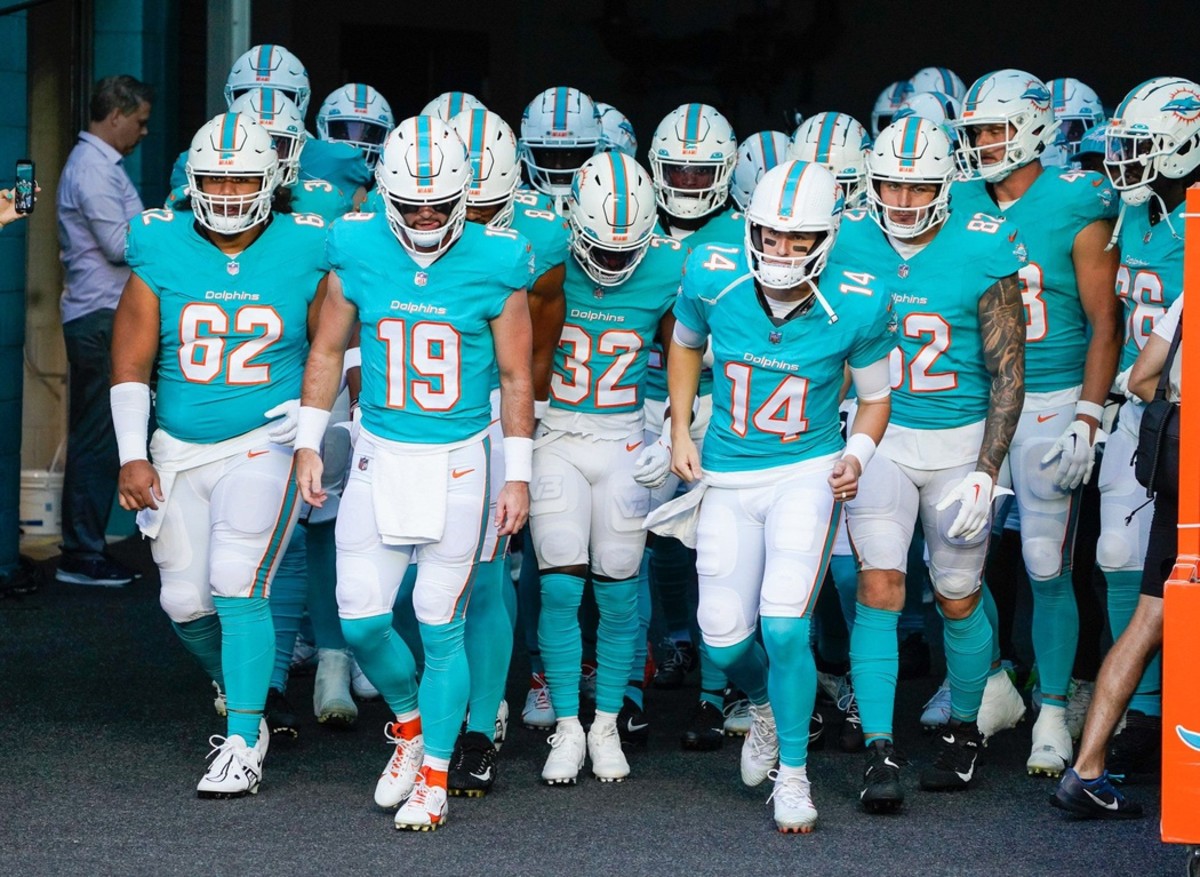 Miami Dolphins Offensive Depth Chart Heading Into The Start Of Free ...