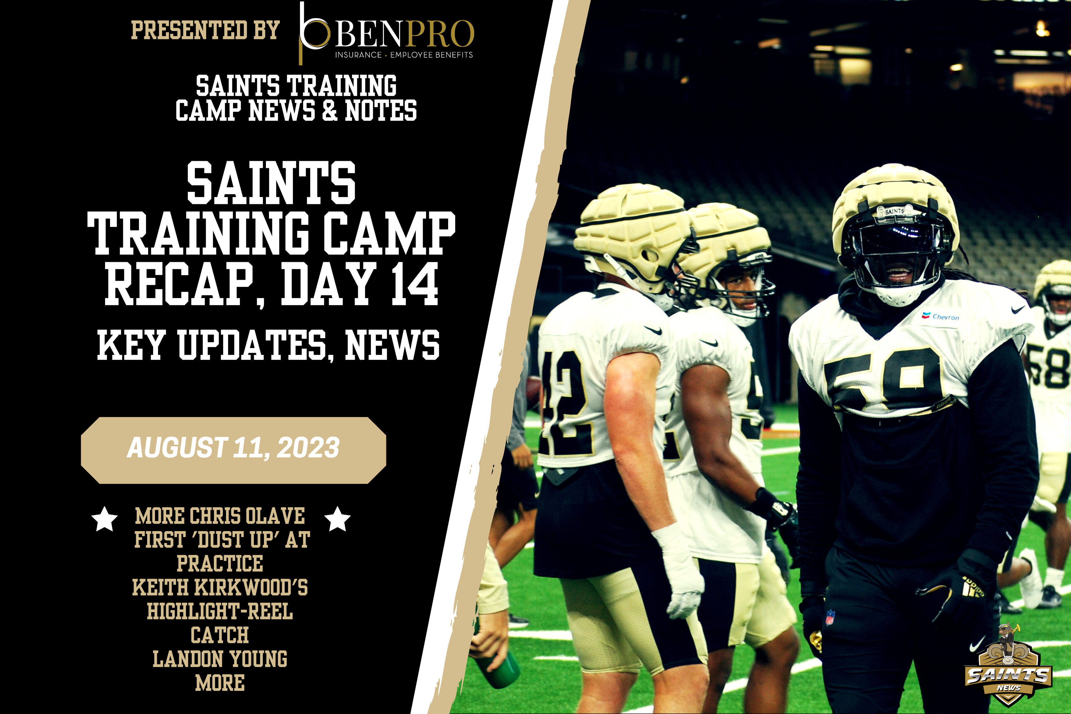 Saints training camp countdown Part 1: The Backfield – Crescent