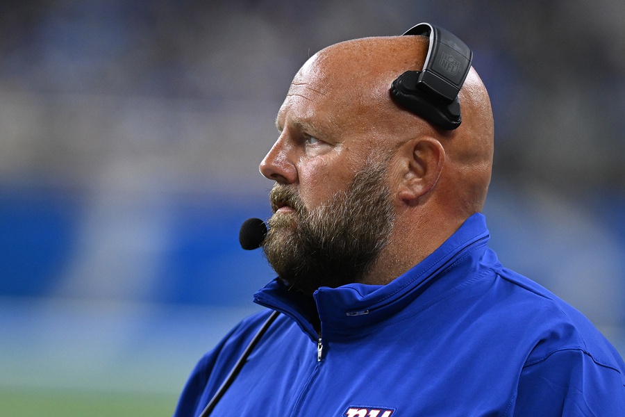 Giants coach Brian Daboll: Viral reaction to punt return TD a 'non-issue' -  Big Blue View