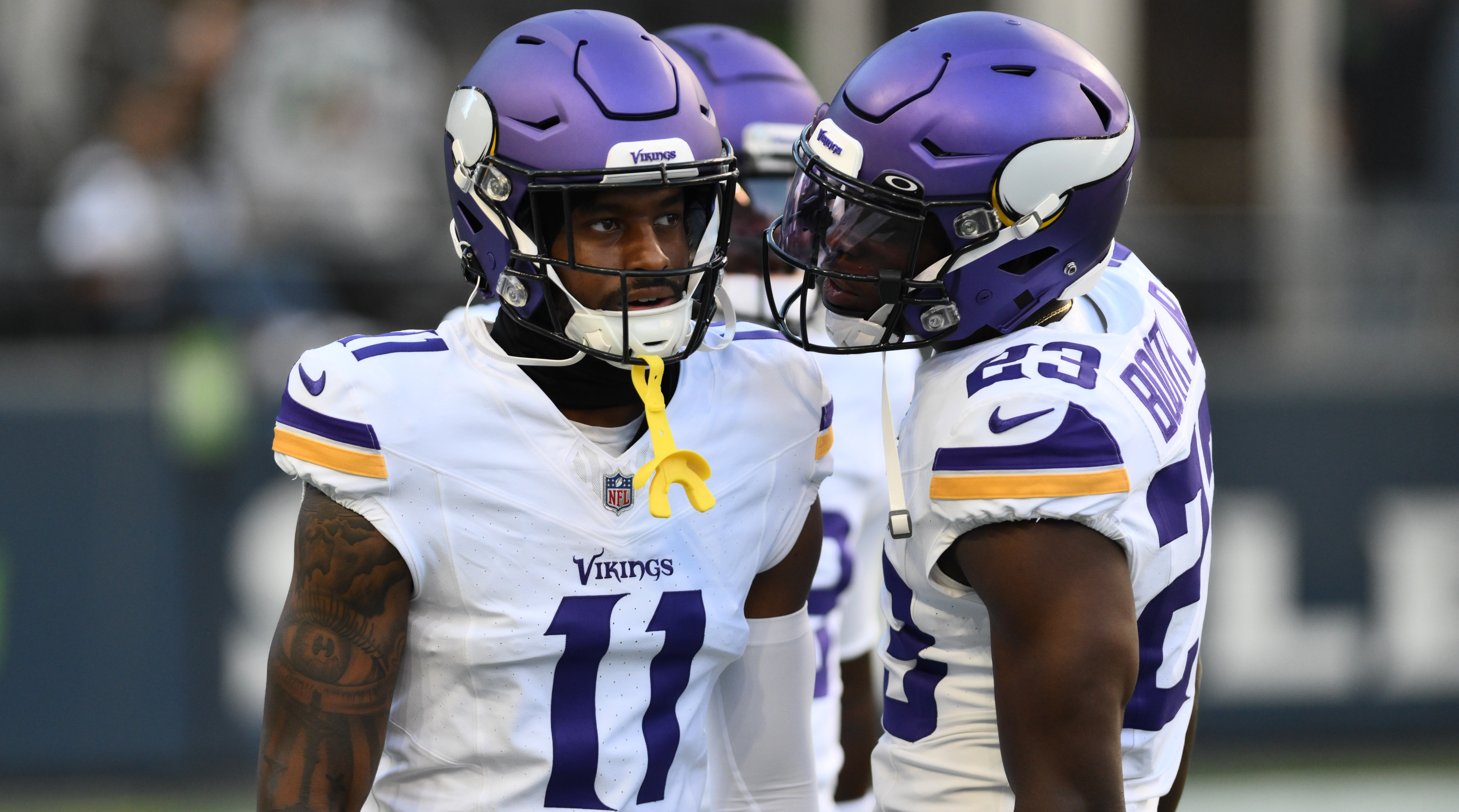 Vikings rookie Jordan Addison is turning heads in training camp