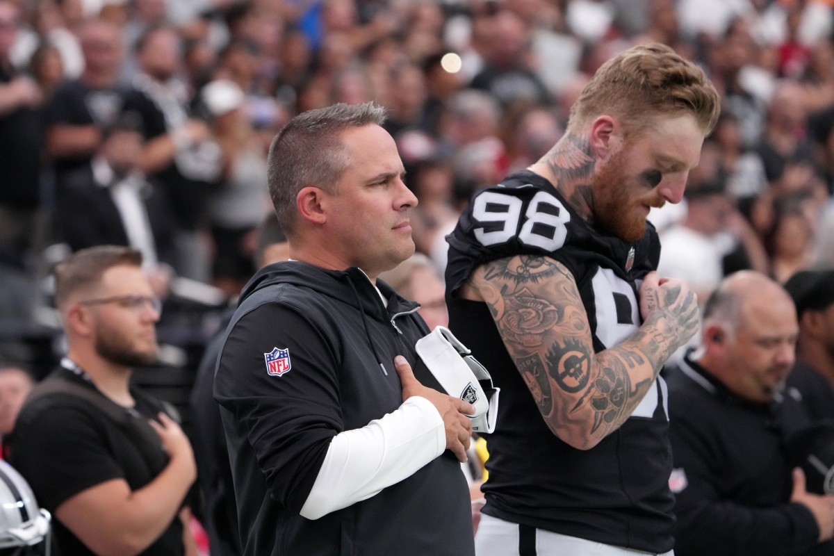 Las Vegas Raiders' offensive line key against the Buffalo Bills - Sports  Illustrated Las Vegas Raiders News, Analysis and More