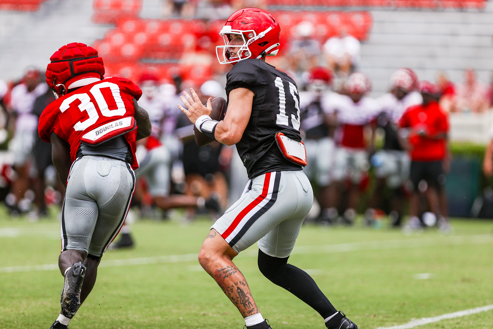 Georgia football preseason practice observations