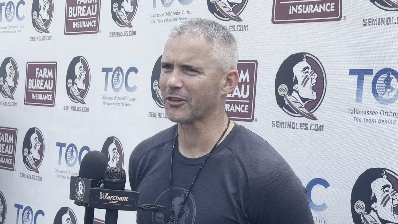 FSU Head Coach Mike Norvell Happy With Progress Of Defensive Backfield ...