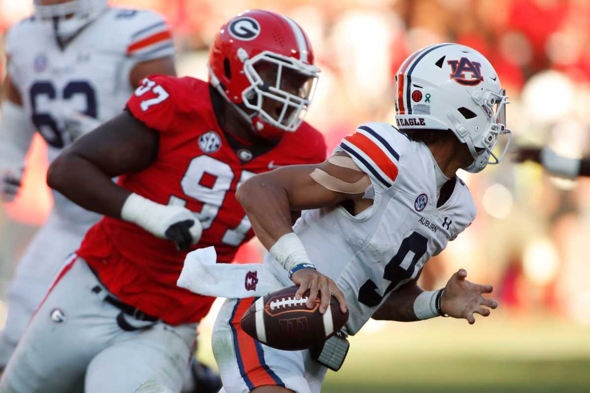 Georgia Bulldogs - Defensive Line Drills 