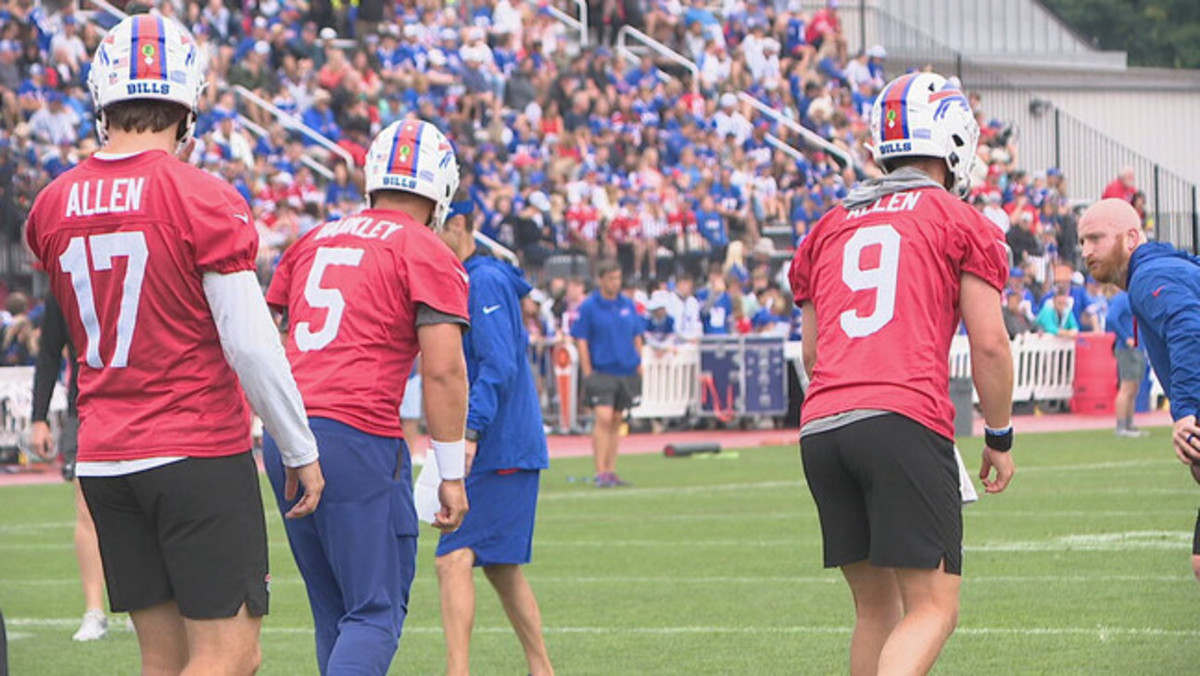 Josh Allen starting at quarterback for Buffalo Bills preseason